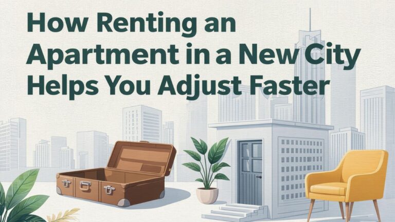 How Renting an Apartment in a New City Helps You Adjust Faster