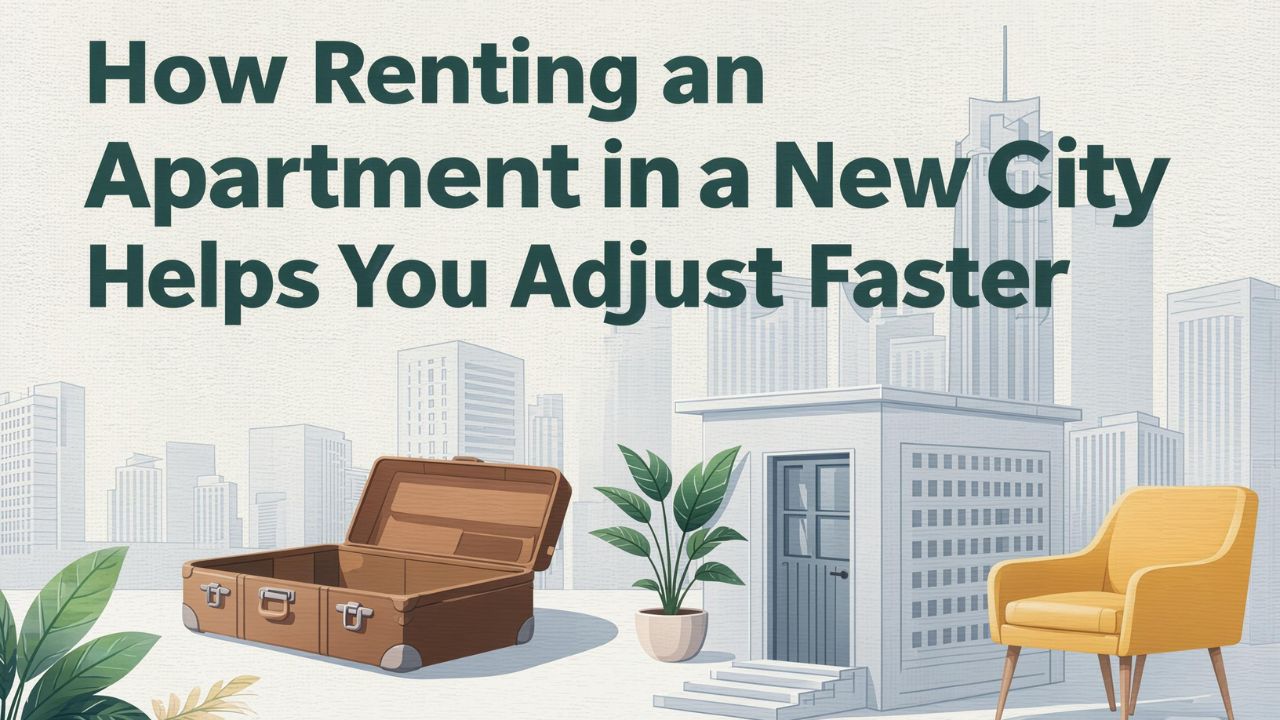 How Renting an Apartment in a New City Helps You Adjust Faster