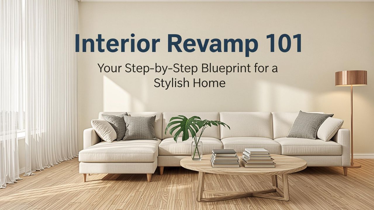 Interior Revamp 101 Your Step-by-Step Blueprint for a Stylish Home