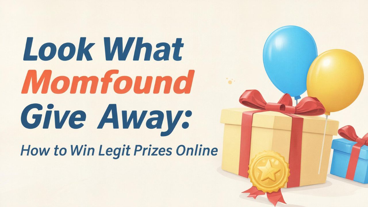 Look What Momfound Give Away How to Win Legit Prizes Online